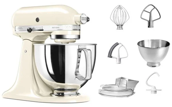 KitchenAid Küchenmaschine ARTISAN 175PS In Creme, 4,8 L 1