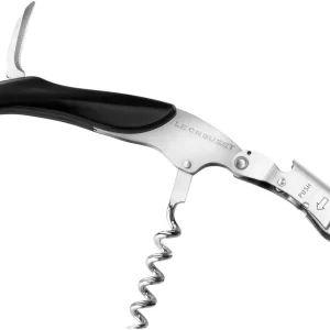 Le Creuset Screwpull Kellnermesser WT-130 Schwarz 12