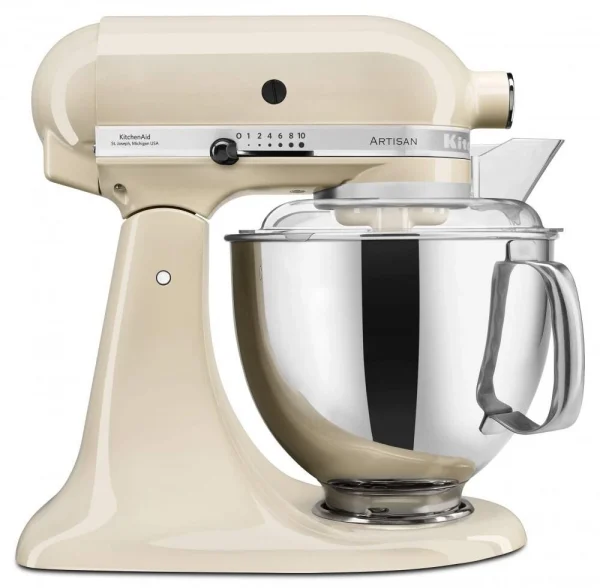 KitchenAid Küchenmaschine ARTISAN 175PS In Creme Mit Fleischwolf Aus Metall 3