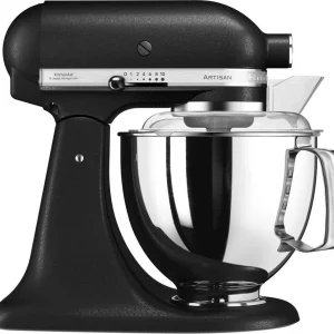 KitchenAid Küchenmaschine ARTISAN 175PS In Gusseisen Schwarz Mit Speiseeismaschine 17