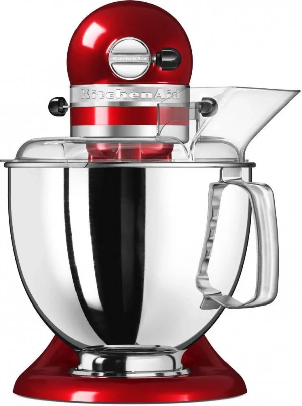 KitchenAid Küchenmaschine ARTISAN 175PS In Liebesapfelrot Mit Speiseeismaschine 4