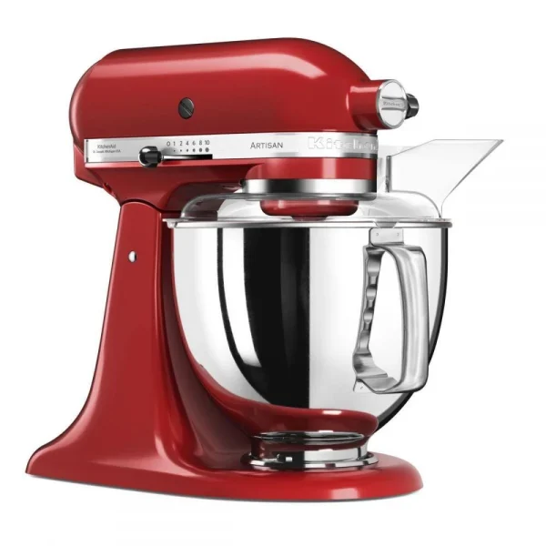 KitchenAid Küchenmaschine ARTISAN 175PS Empire Rot Backprofi-Set 8