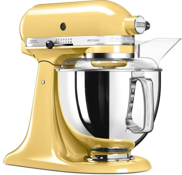 KitchenAid Küchenmaschine ARTISAN 175PS Pastellgelb Kochprofi-Set 8