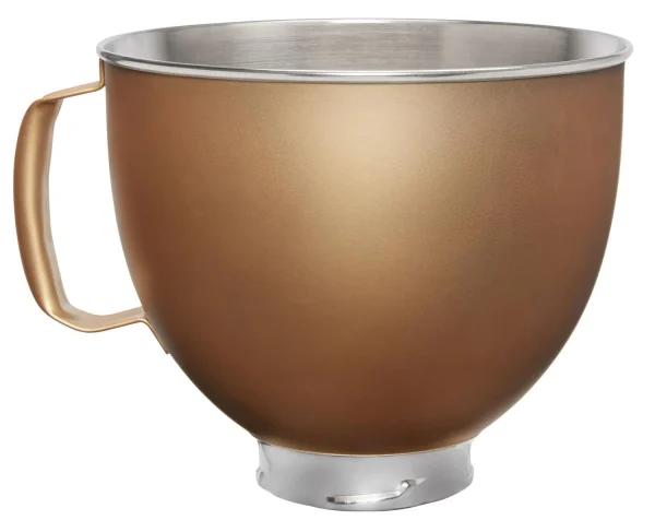 KitchenAid Edelstahlschüssel In Matt Gold, 4,8 L 1