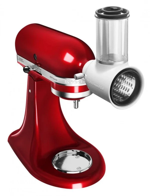 KitchenAid Küchenmaschine ARTISAN 175PS In Liebesapfelrot Mit Gemüseschneider 6