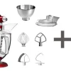 KitchenAid Küchenmaschine ARTISAN 175PS In Empire Rot Mit Spiralschneider 25