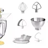 KitchenAid Küchenmaschine ARTISAN 175PS Pastellgelb Kochprofi-Set 25