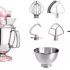 KitchenAid Küchenmaschine ARTISAN 175PS Seidenpink Kochprofi-Set 31